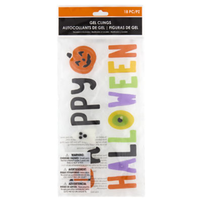 Happy Halloween Gel Cling